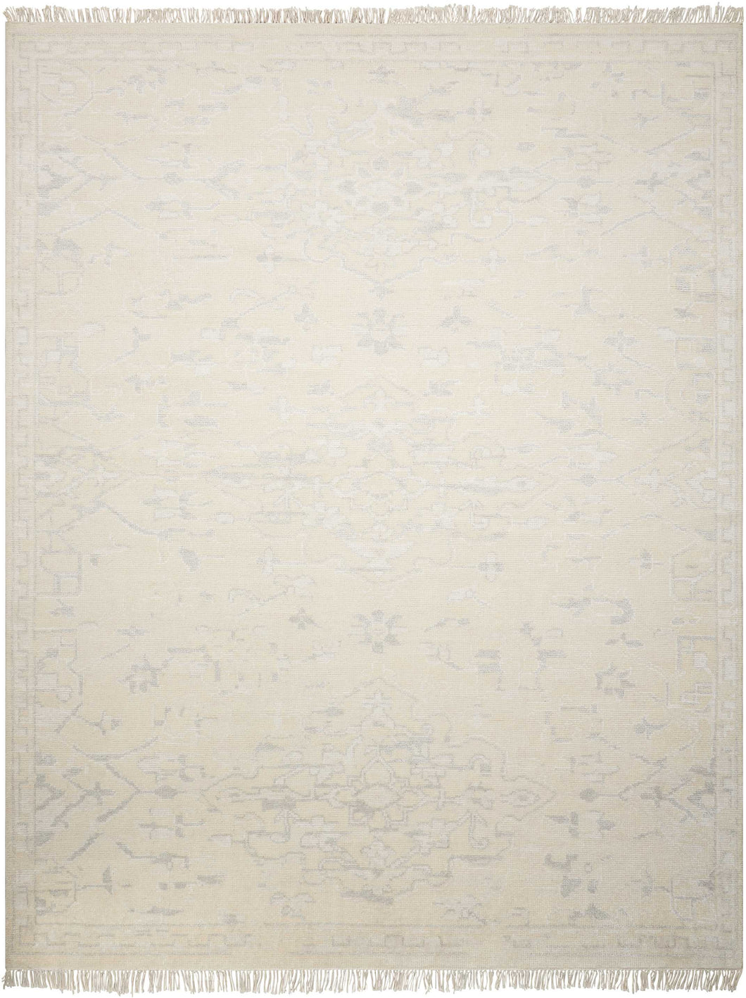 Nourison Elan ELN01 White 8'x10'   Rug