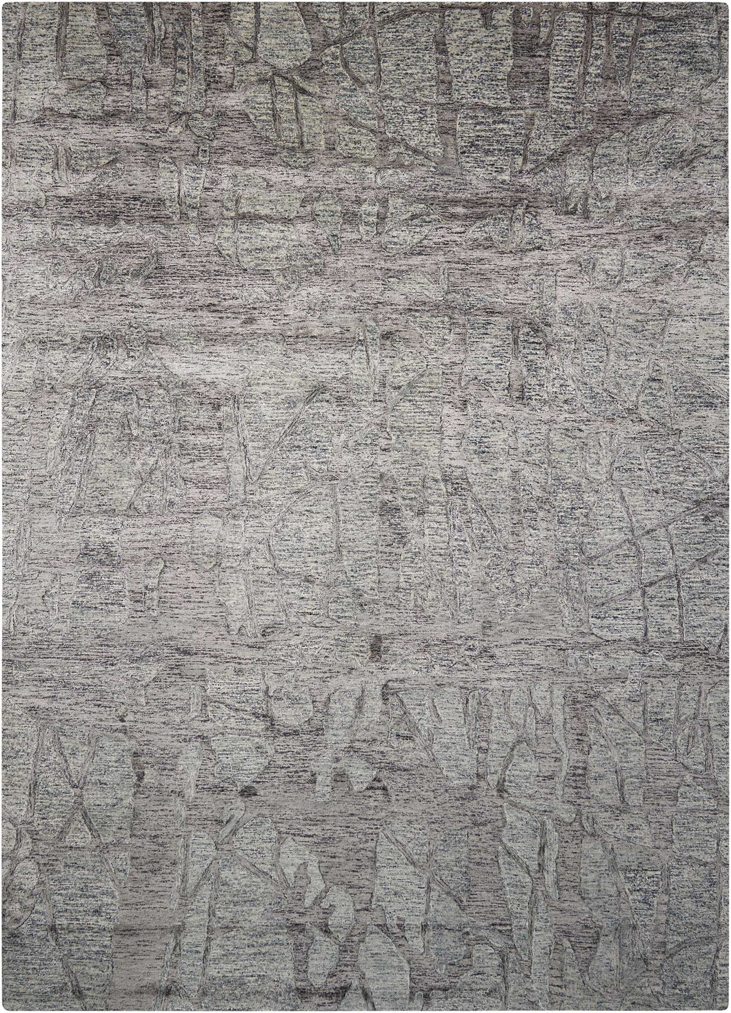 Nourison Gemstone GEM03 Grey 10'x14'   Rug