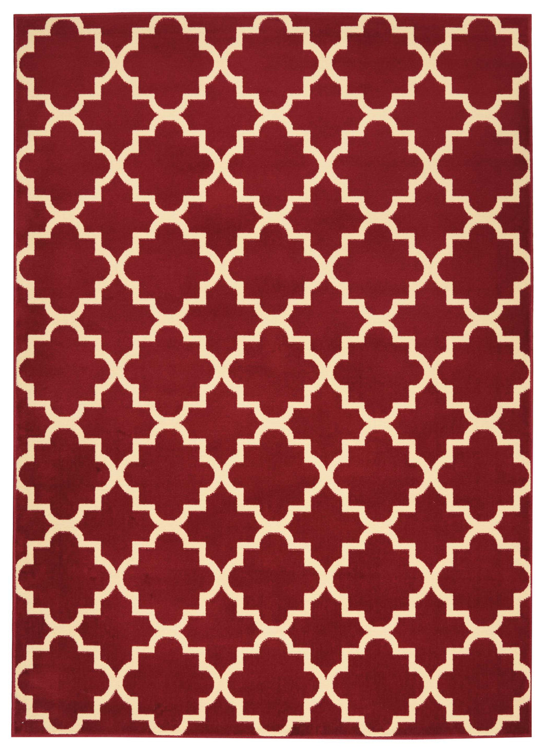 Nourison Grafix GRF08 Red 5'x7'  Area Rug