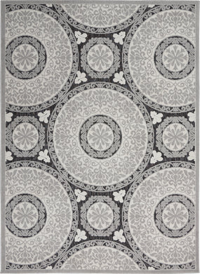 Nourison Key Largo 4'x6' Grey   Area Rug