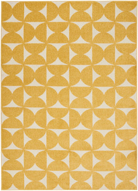 Nourison Harper DS301 Yellow 4'x6'  Area Rug