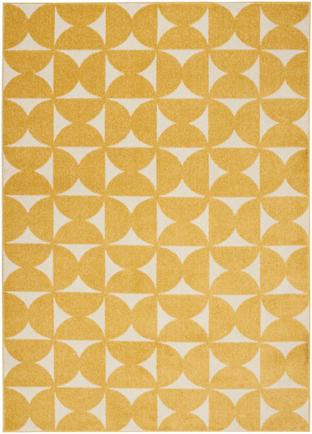 Nourison Harper DS301 Yellow 4'x6'  Area Rug
