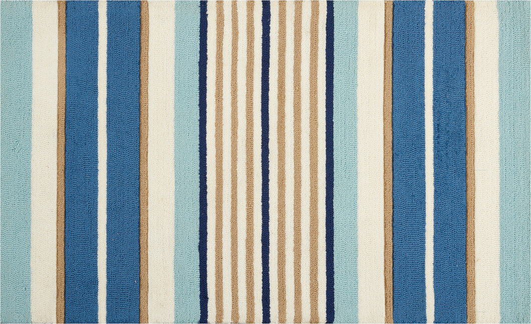 Waverly Wav27 2'x4' Blue   Area Rug