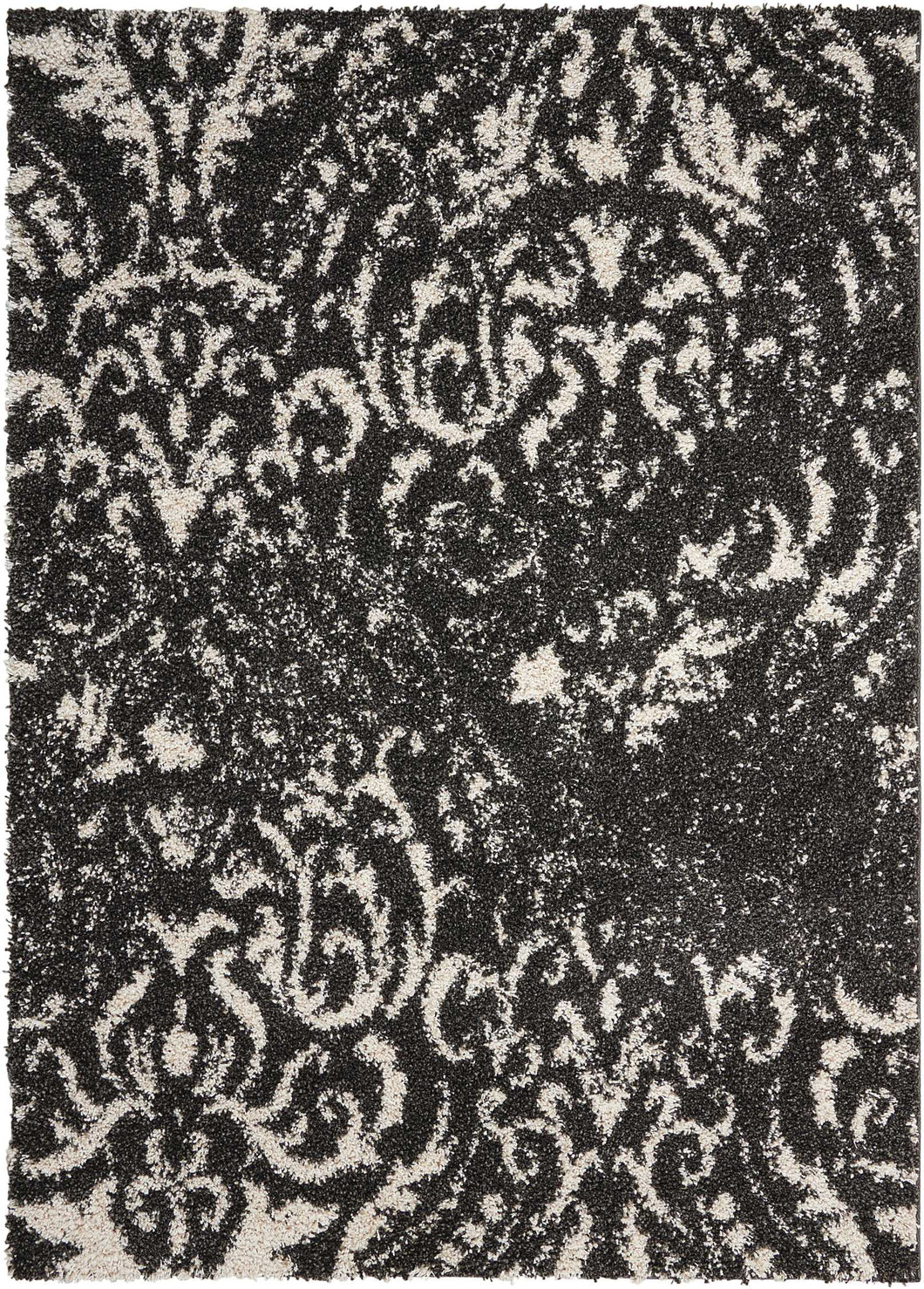 Nourison Brisbane BRI09 Black 5'x7'  Area Rug