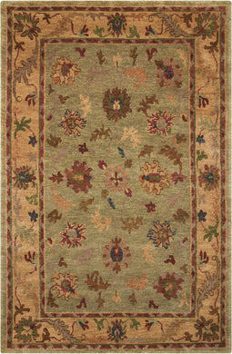 Nourison Tahoe TA03 Green 4'x6'  Area Rug