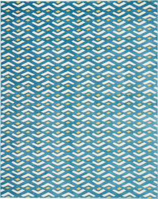 Nourison Harper DS300 Blue 8'x10' Large  Rug