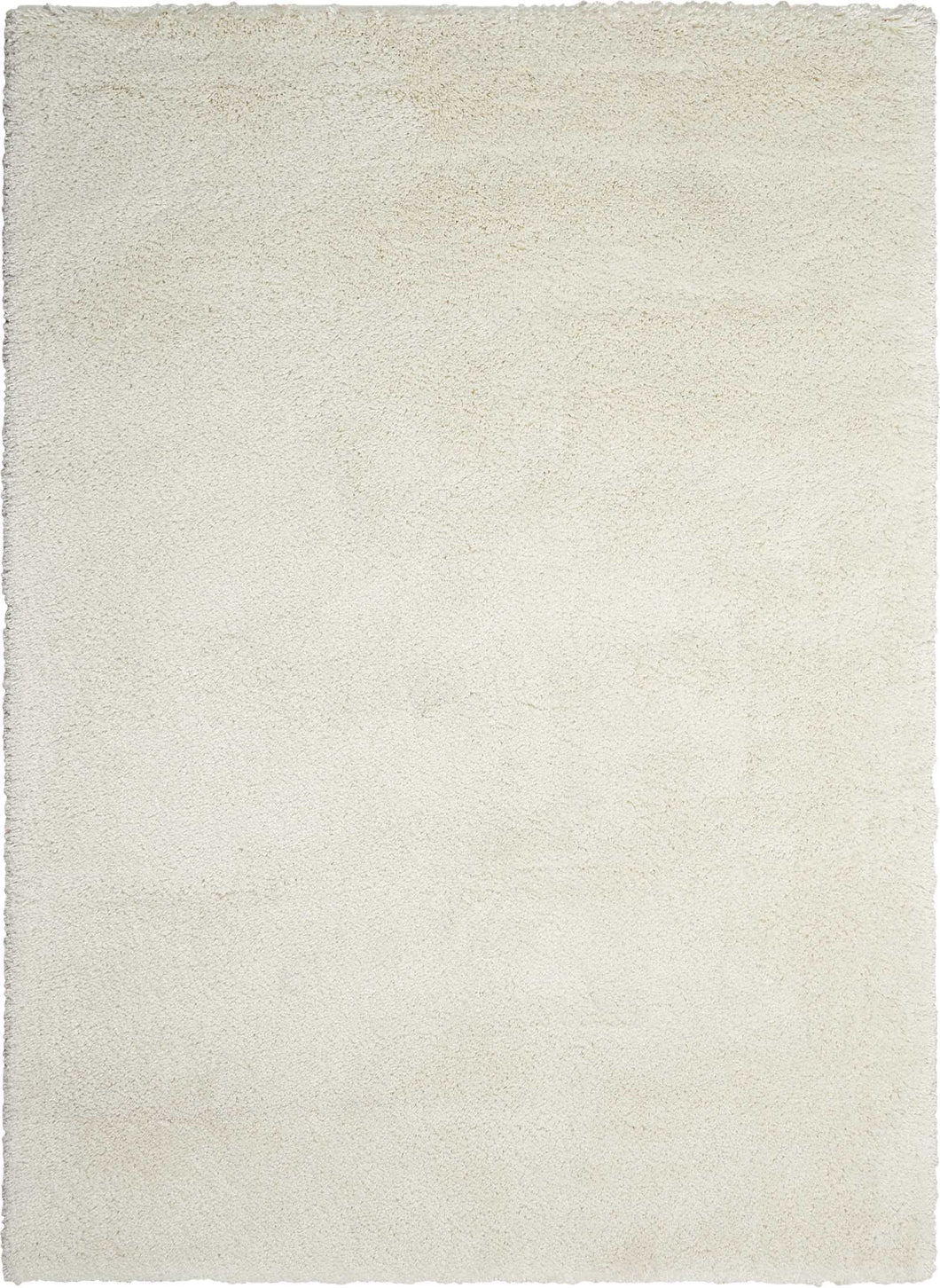 kathy ireland Home Yummy Shag YUM01 White 4'x6'  Area Rug