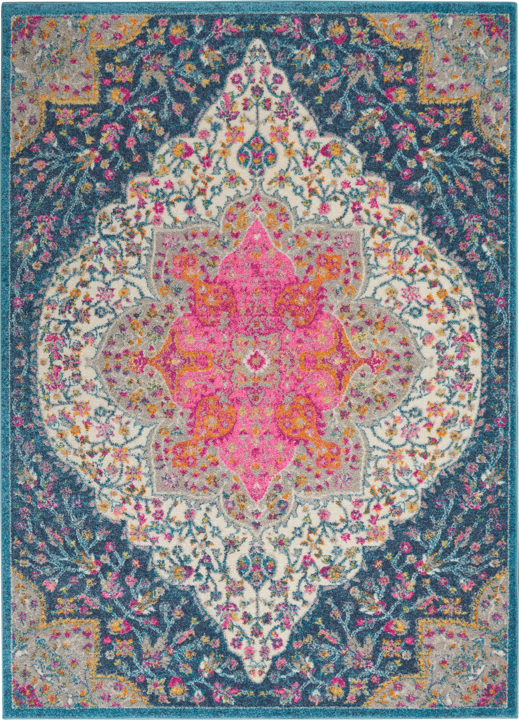 Nourison Passion 5'x7' Multicolor   Area Rug