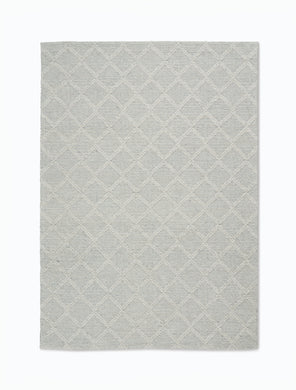Calvin Klein Tallahassee CK840 Light Grey 8'x10' Large Flat Weave Rug