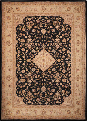 Nourison Heritage Hall HE10 Black Multicolor 8'x10'   Rug