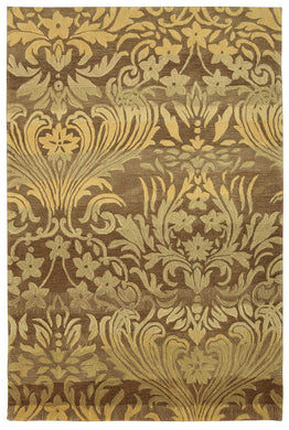 Nourison Contour CON46 Brown 8'x11'   Rug