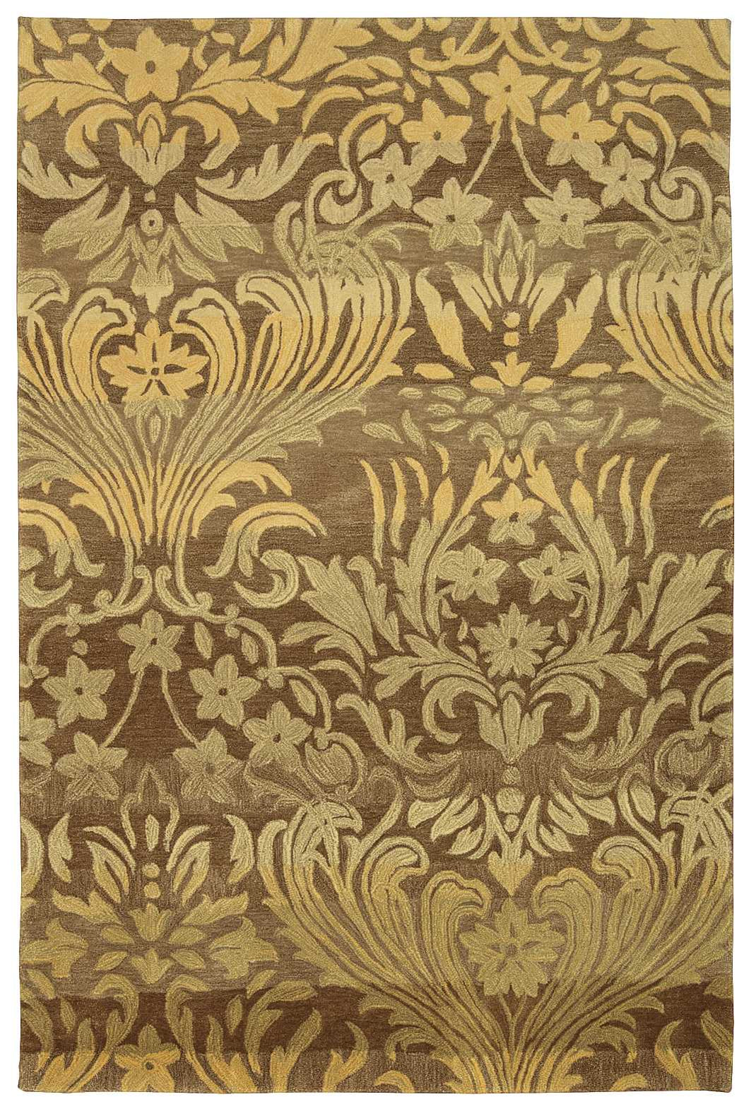 Nourison Contour CON46 Brown 8'x11'   Rug