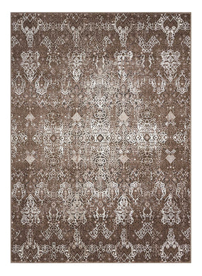 Nourison Karma KRM04 Brown 8'x11' Oversized  Rug