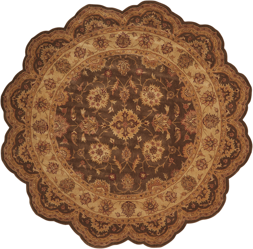 Nourison Heritage Hall HE18  8' Freeform   Rug