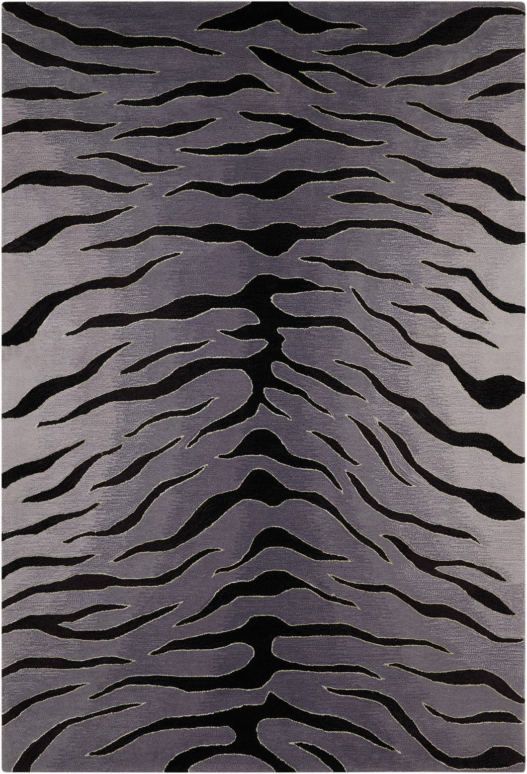 Nourison Contour CON30 Grey 4'x6'  Area Rug