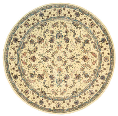 Nourison 2000 2023 Ivory 6' Round  Area Rug