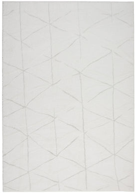 kathy ireland Home Ingenue KIH33 White 5'x7'  Area Rug