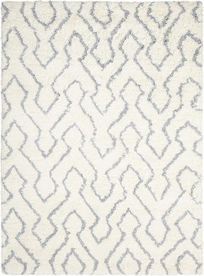 Nourison Galway GLW03 Blue and White 5'x7'  Area Rug