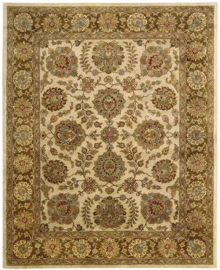 Nourison Jaipur JA31 White Multicolor 8'x11'   Rug