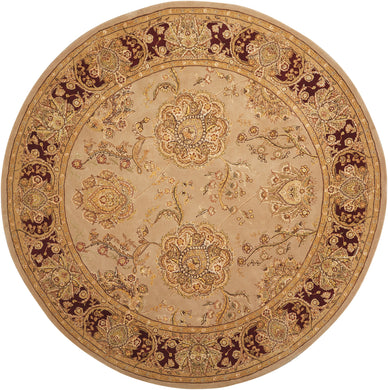 Nourison 2000 2232 Beige 8' Round  Area Rug
