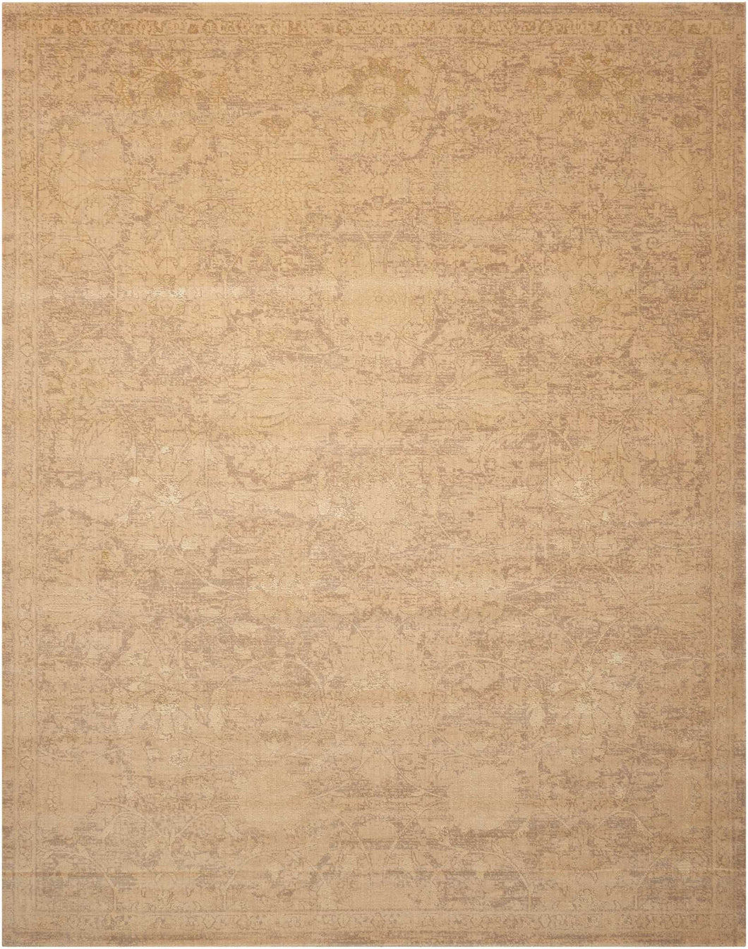 Nourison Silken Allure SLK12 Beige 8'x10'   Rug