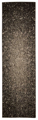 Michael Amini Glistening Nights MA504 Grey 8' Runner  Hallway Rug