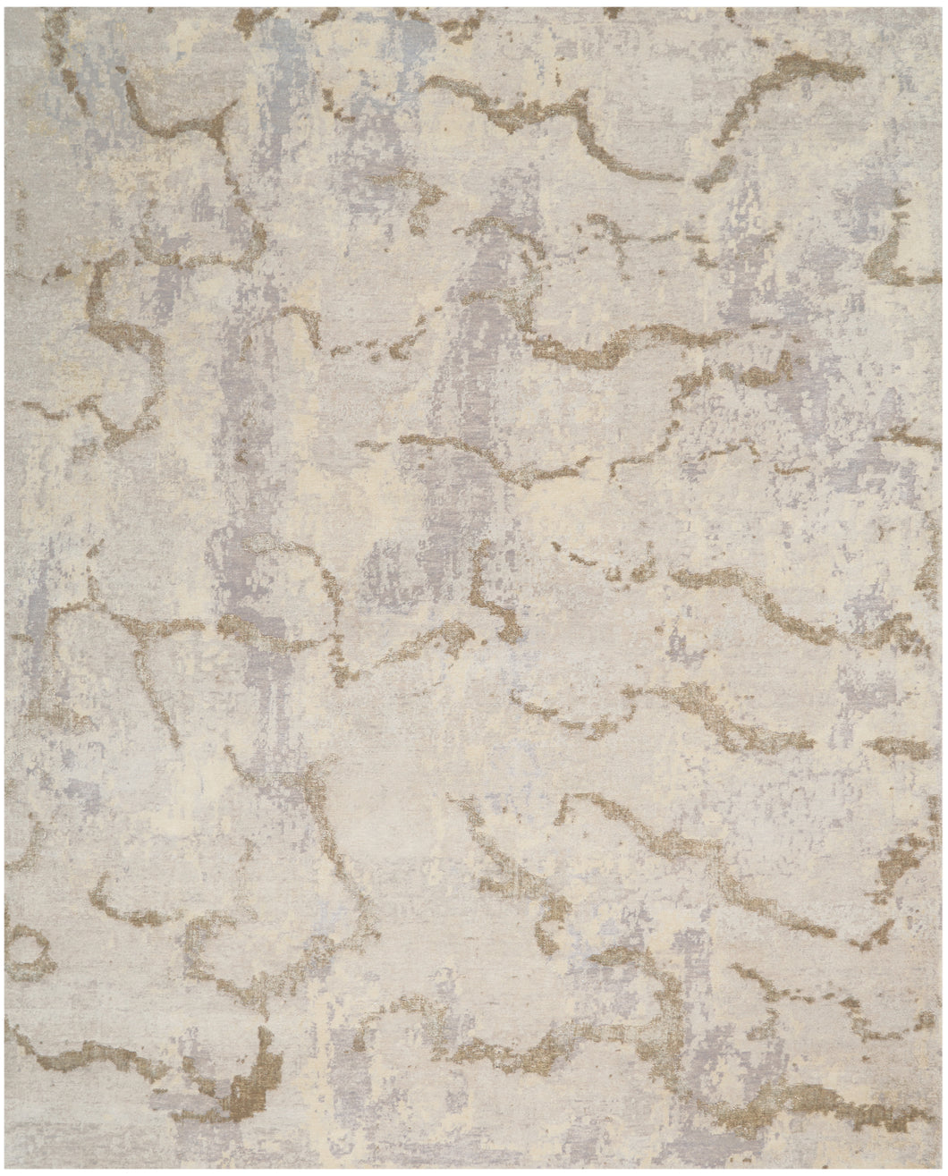 Christopher Guy Wool & Silk Collection CGS01 Grey 12'x15'  Area Rug