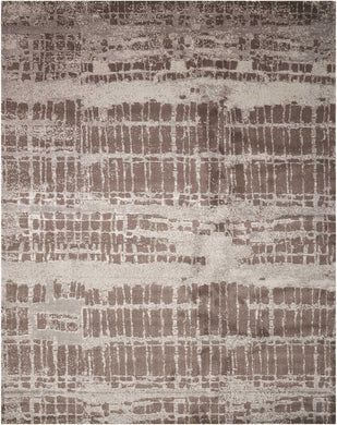 Nourison Twilight TWI10 Charcoal and Grey 8'x10' Large  Rug