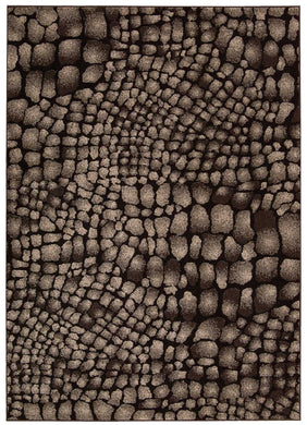 Michael Amini Glistening Nights MA509 Black 5'x8'  Area Rug