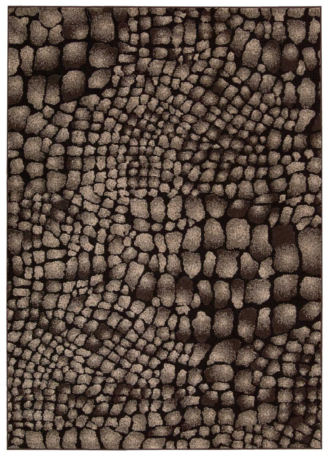 Michael Amini Glistening Nights MA509 Black 5'x8'  Area Rug