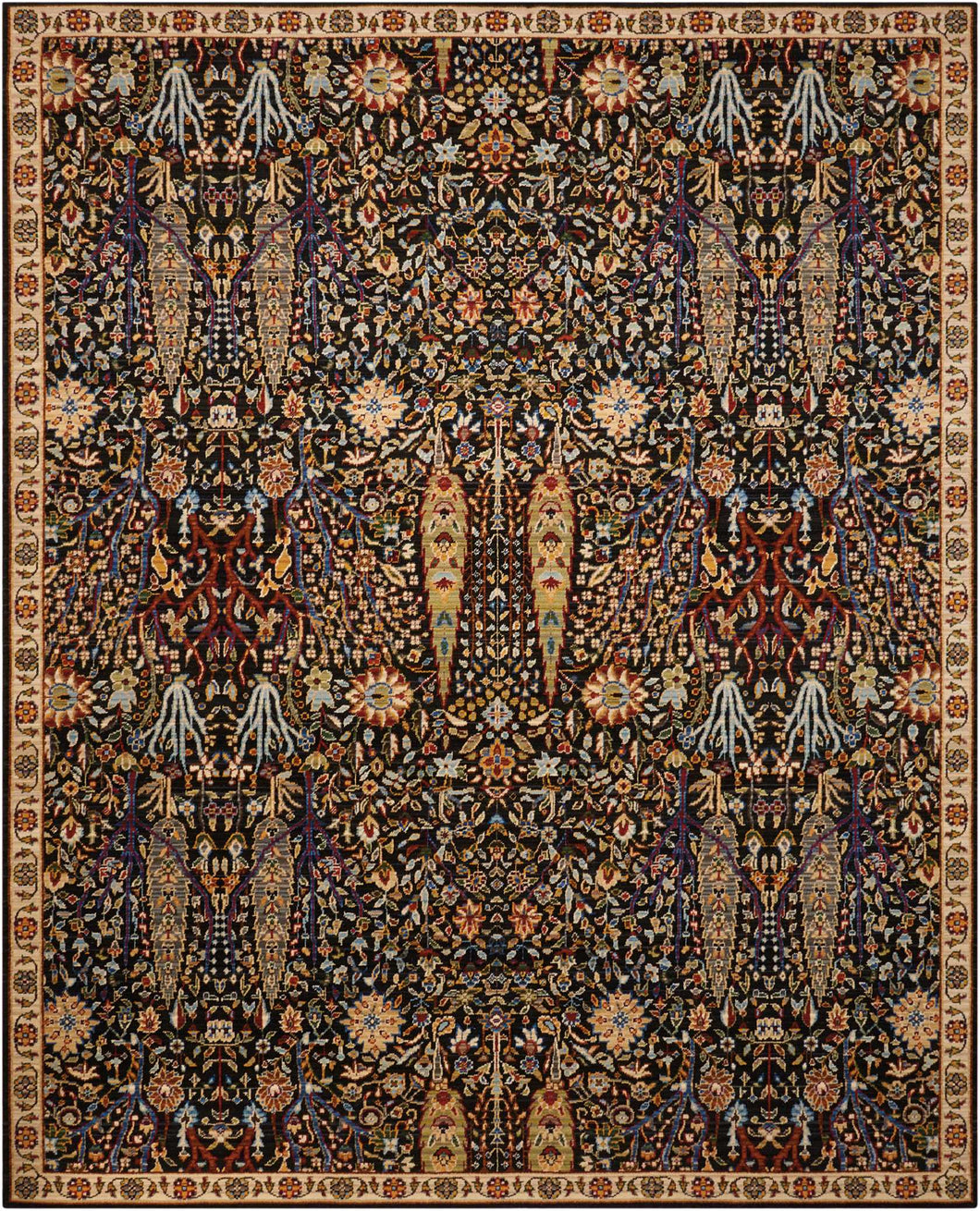 Nourison Timeless TML18 Dark Blue 8'x10'   Rug