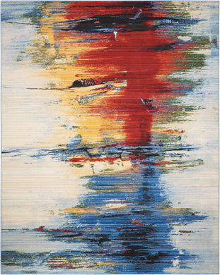 Nourison Chroma CRM05 Multicolor 9'x12' Oversized  Rug