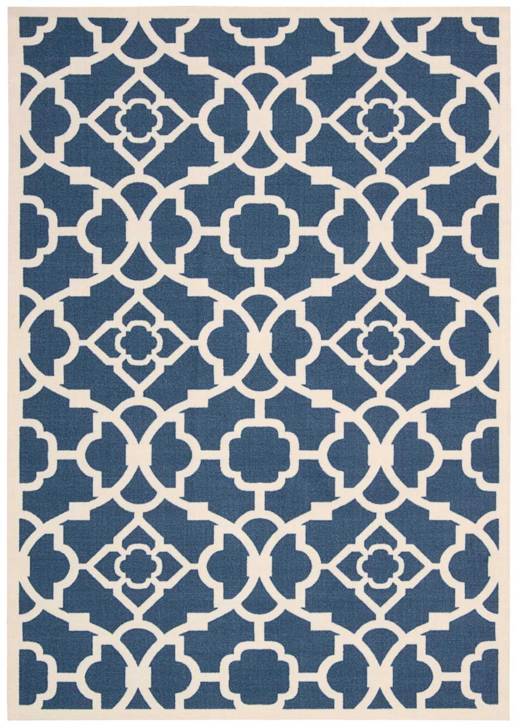 Waverly Sun N Shade SND04 Blue 10'x14'   Rug