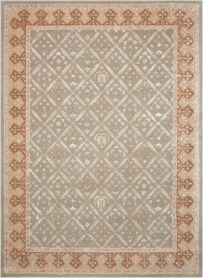 Nourison Symphony SYM01 Light Green 5'x8'  Area Rug