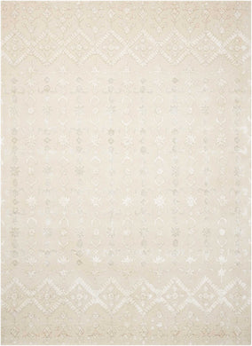 Nourison Symphony SYM12 White 8'x11'   Rug