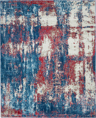 Nourison Etchings 8' x 10'  Multicolor Painterly Area Rug