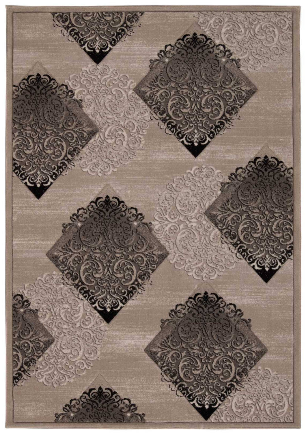 Nourison Soho SOH08 Beige 4'x6'  Area Rug