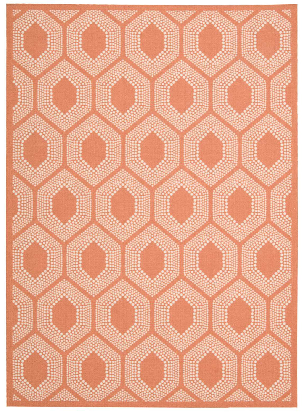 Waverly Sun N Shade SND26 Orange 8'x11'   Rug