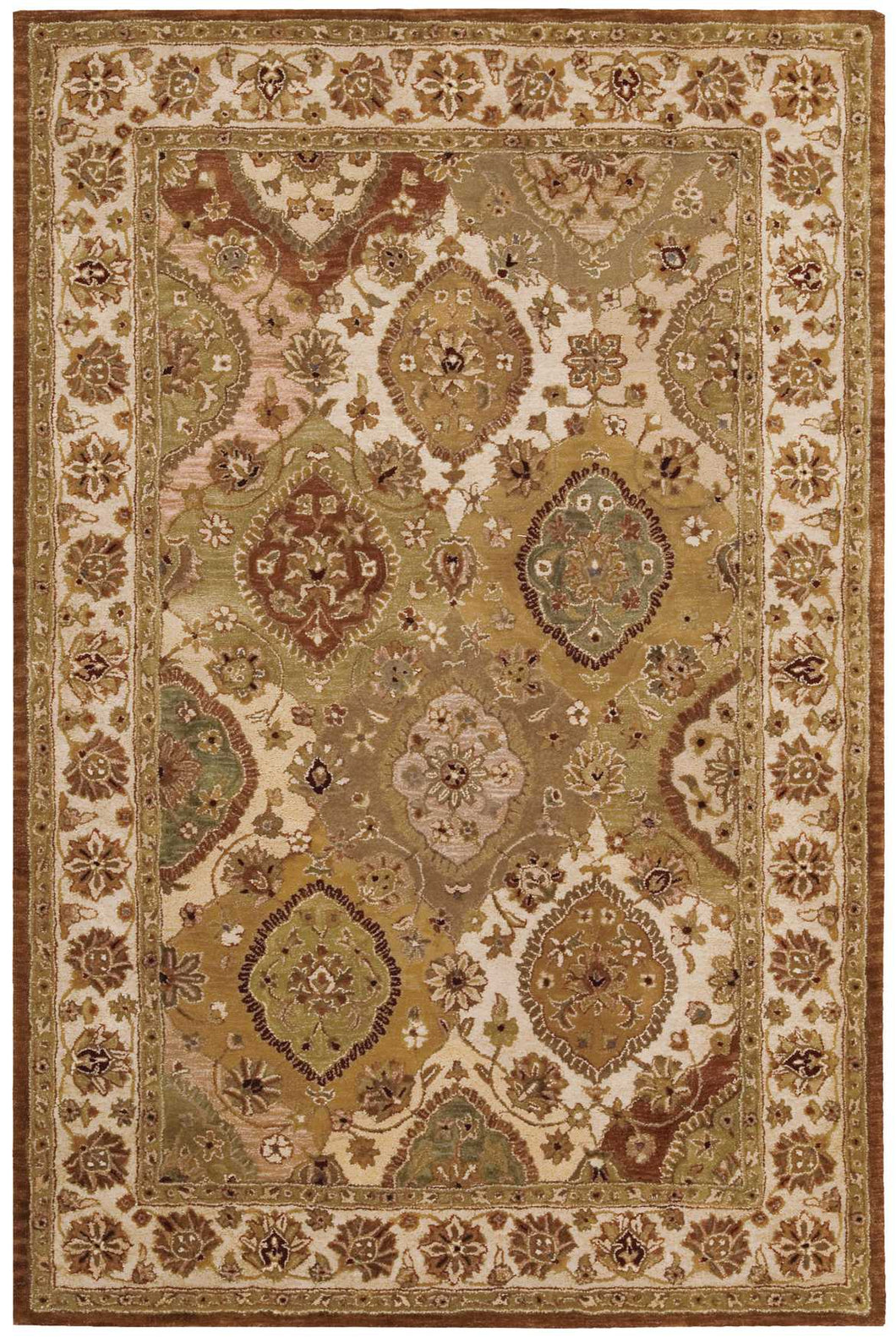 Nourison Jaipur JA26 Multicolor 4'x6'  Area Rug