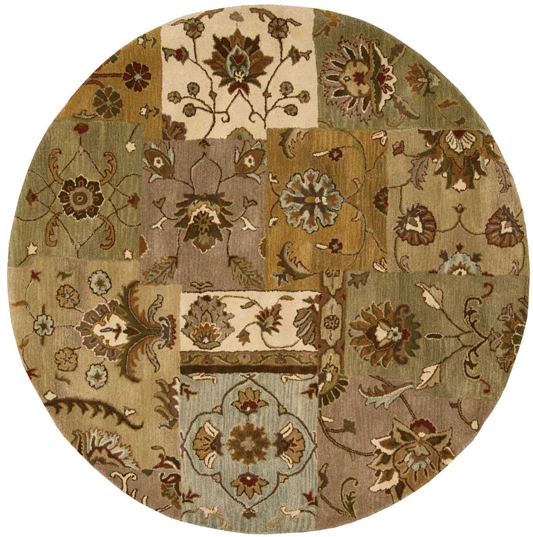 Nourison Jaipur JA37 Multicolor 8' Round   Rug