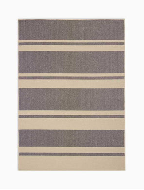 Calvin Klein San Diego CK730 Beige and Black 5'x7'  Area Rug