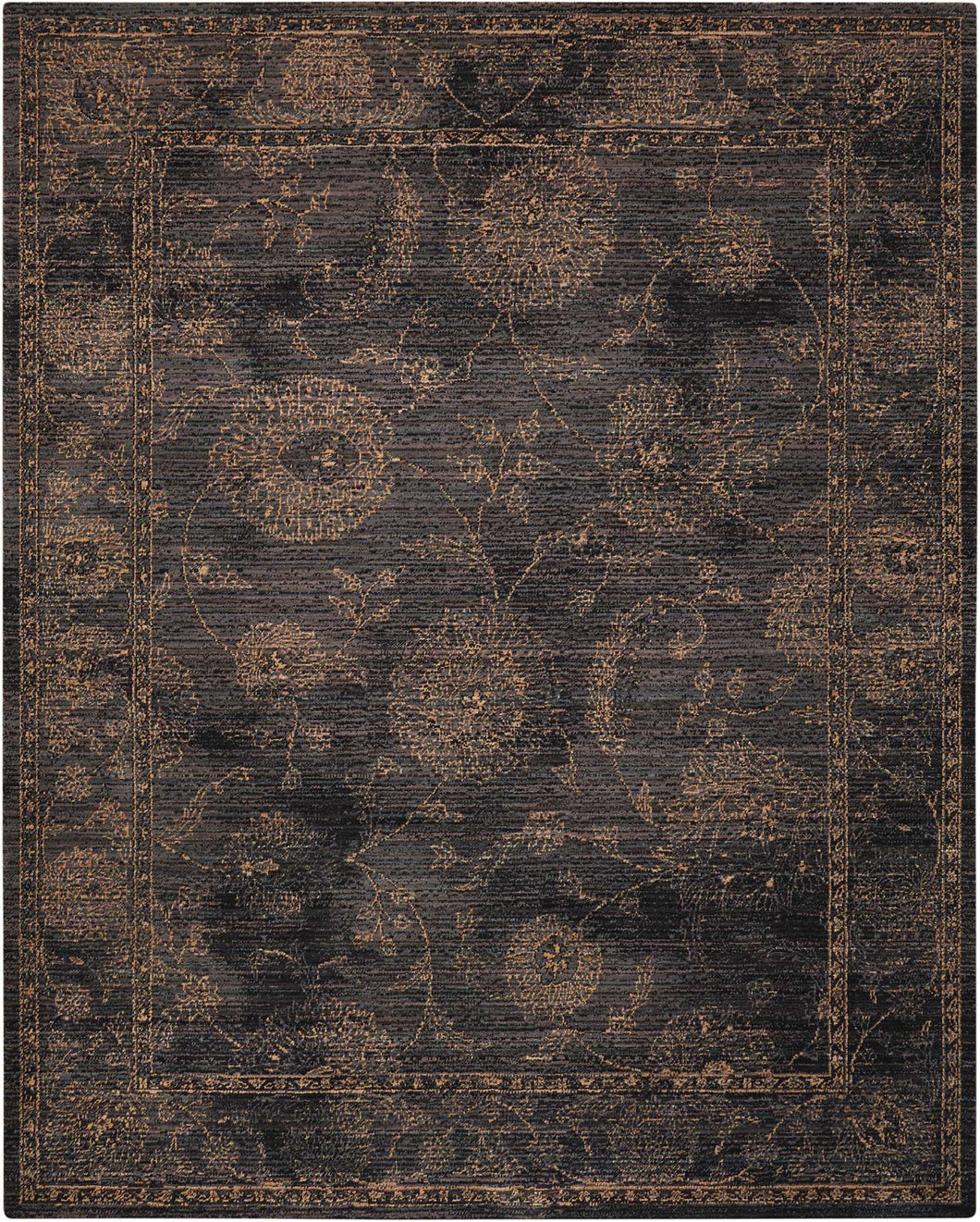 Nourison 2020 NR202 Charcoal 5'x8'  Area Rug
