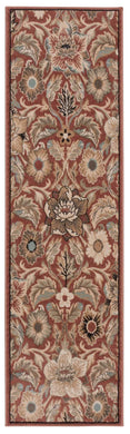 Nourison Walden WAL02 Red 8' Runner  Hallway Rug