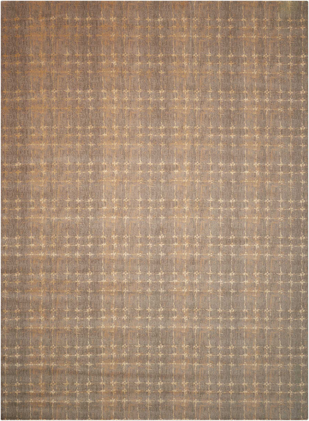 Nourison Silken Allure SLK07 Grey 10'x14'   Rug