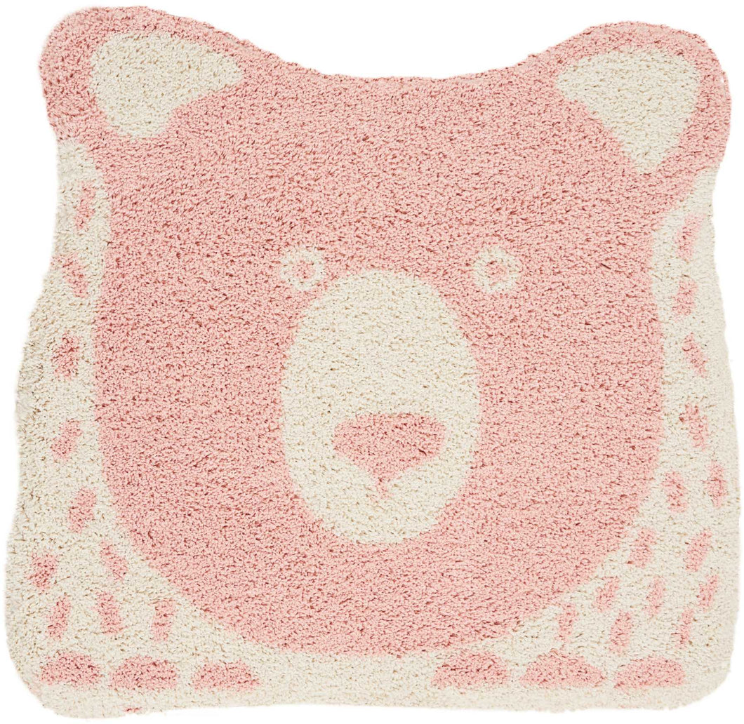 Nourison Hudson DS100 Pink 4' Freeform  Area Rug