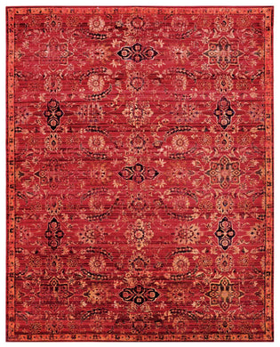 Nourison Timeless TML07 Red 5'x8'  Area Rug