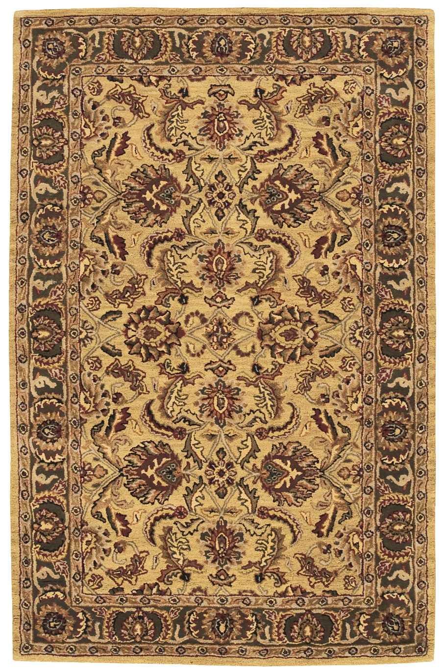 Nourison India House IH17 Yellow 5'x8'  Area Rug