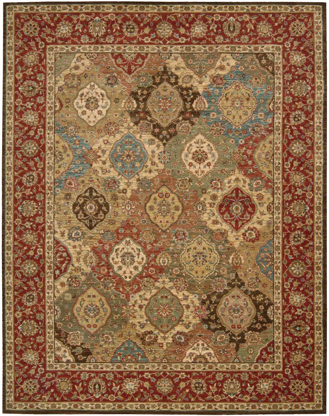 Nourison Living Treasures LI03 Multicolor 8'x10'   Rug