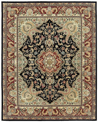 Nourison 2000 2005 Black 10'x14'  Area Rug