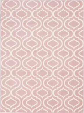 Nourison Jubilant JUB19 Pink 5'x7' Moroccan Area Rug